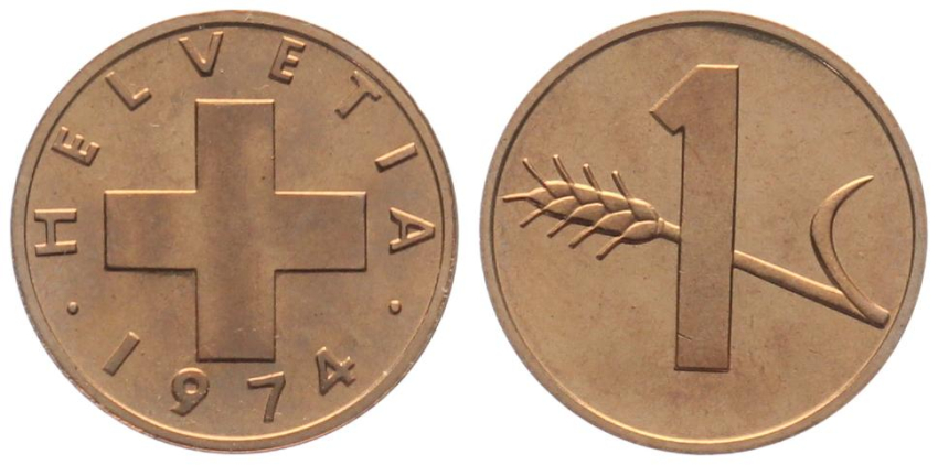 1 Rappen 1974